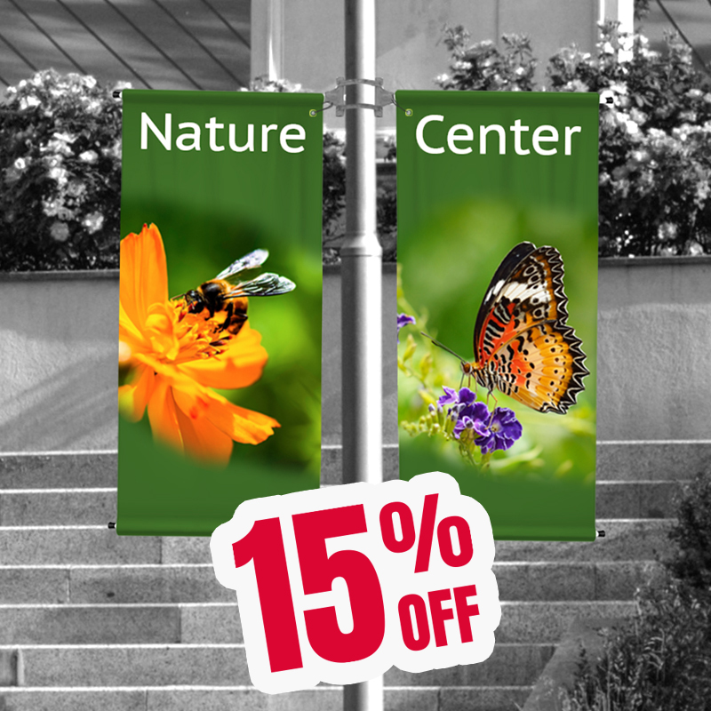 Boulevard Banner Outdoor Canvas